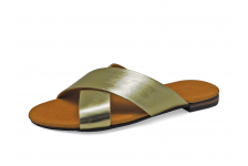 Women Sandals LS-10 Gold Nappa